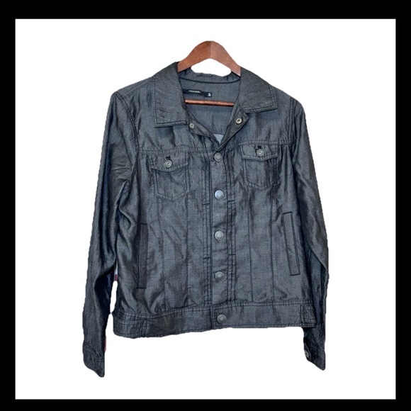 Tahari Jackets & Blazers - TAHARI Women's Short Jacket Lyocell Tencel Size Medium Casual Edgy Career